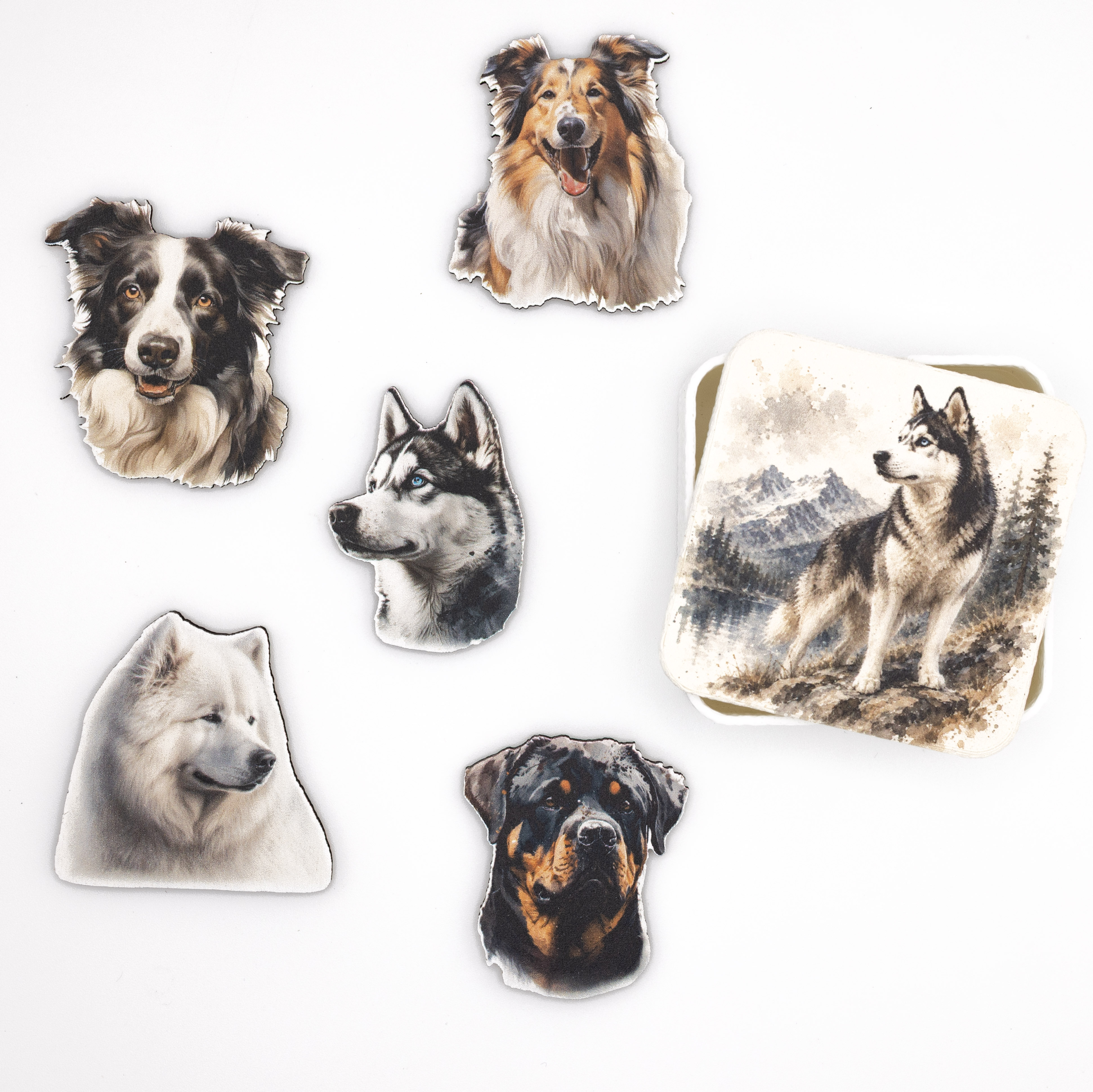 Large Dog Breeds - Magnet Set, image 1 of 2