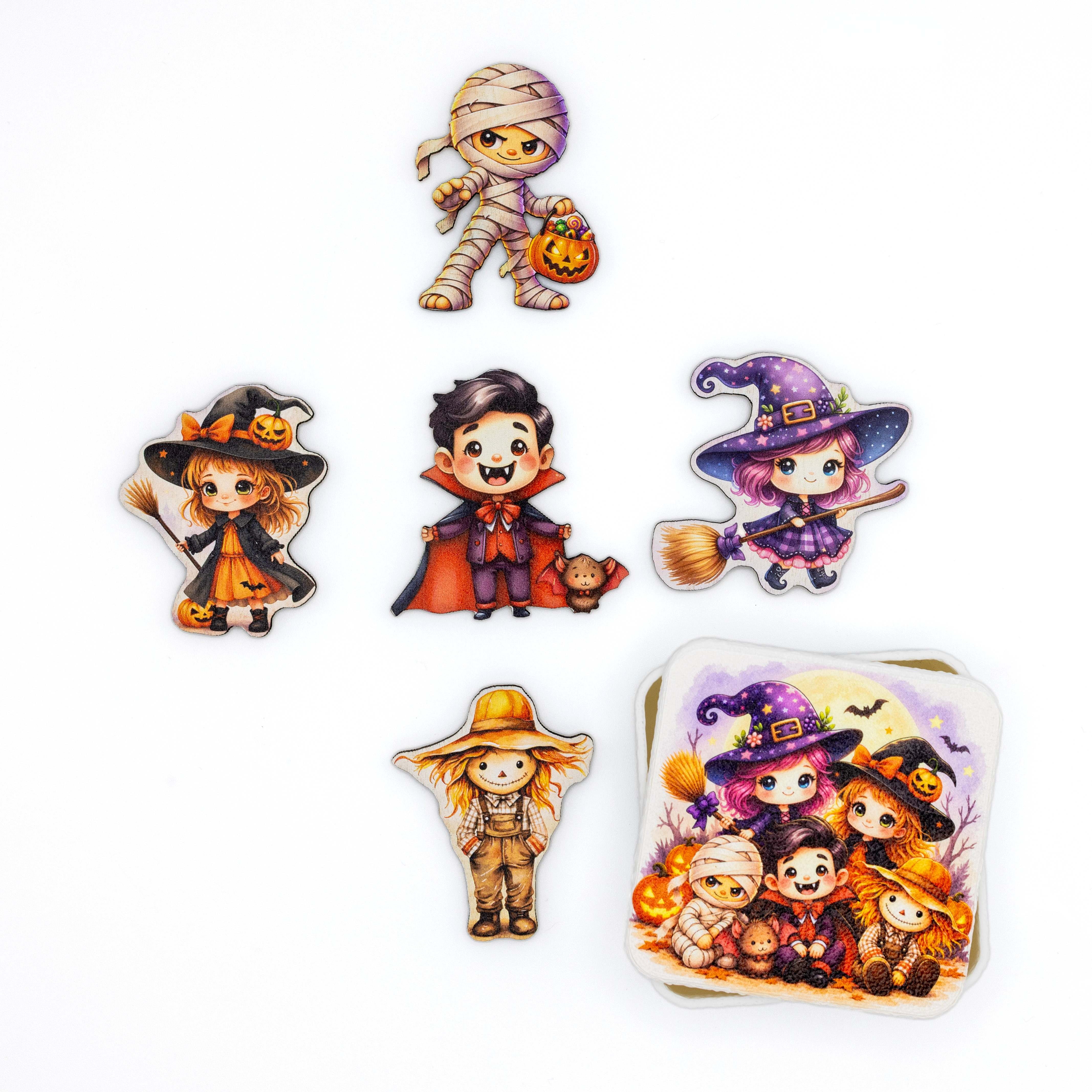 Halloween Magnet Set #5