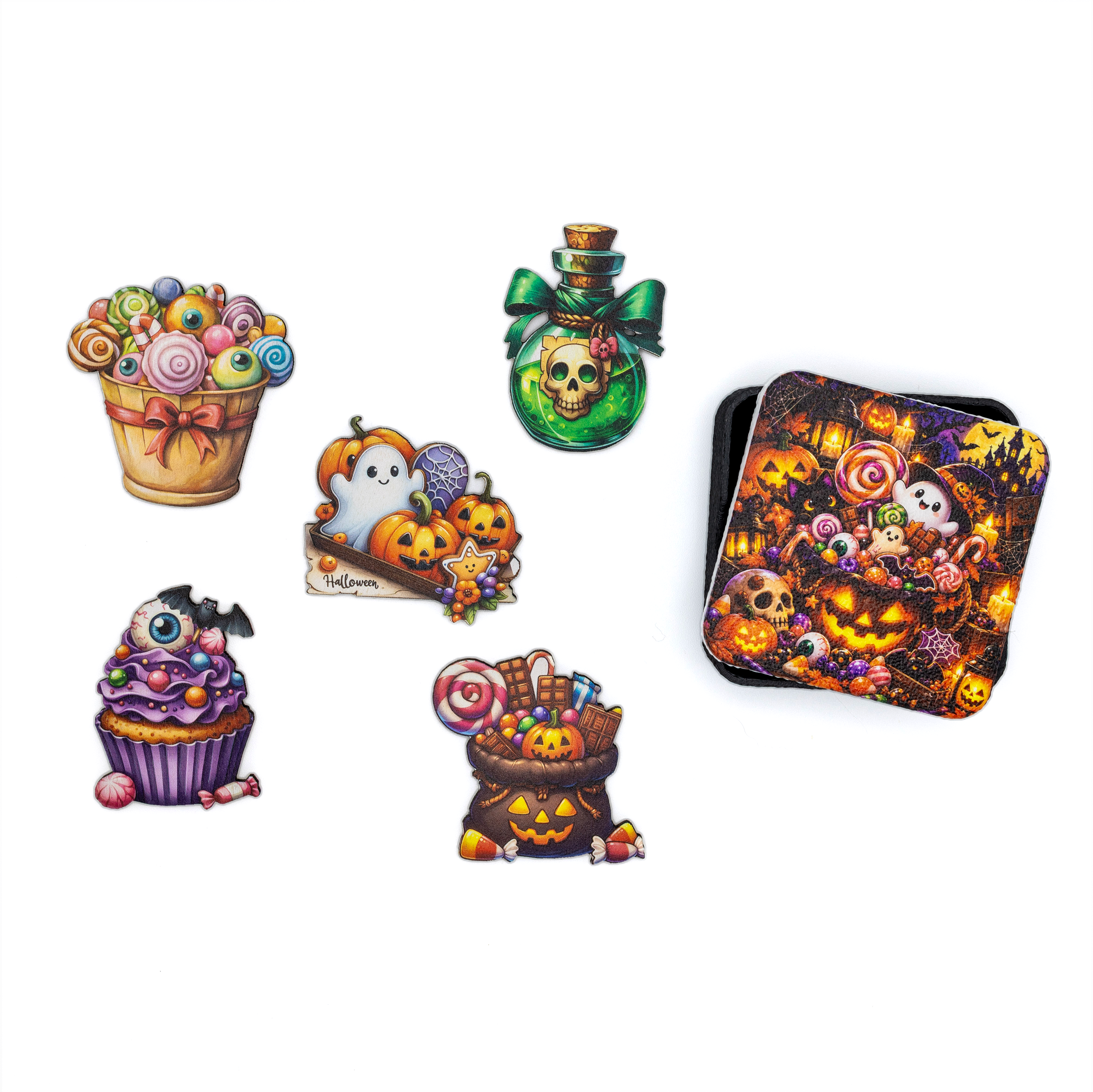 Halloween Treats Magnet Set, image 2 of 2