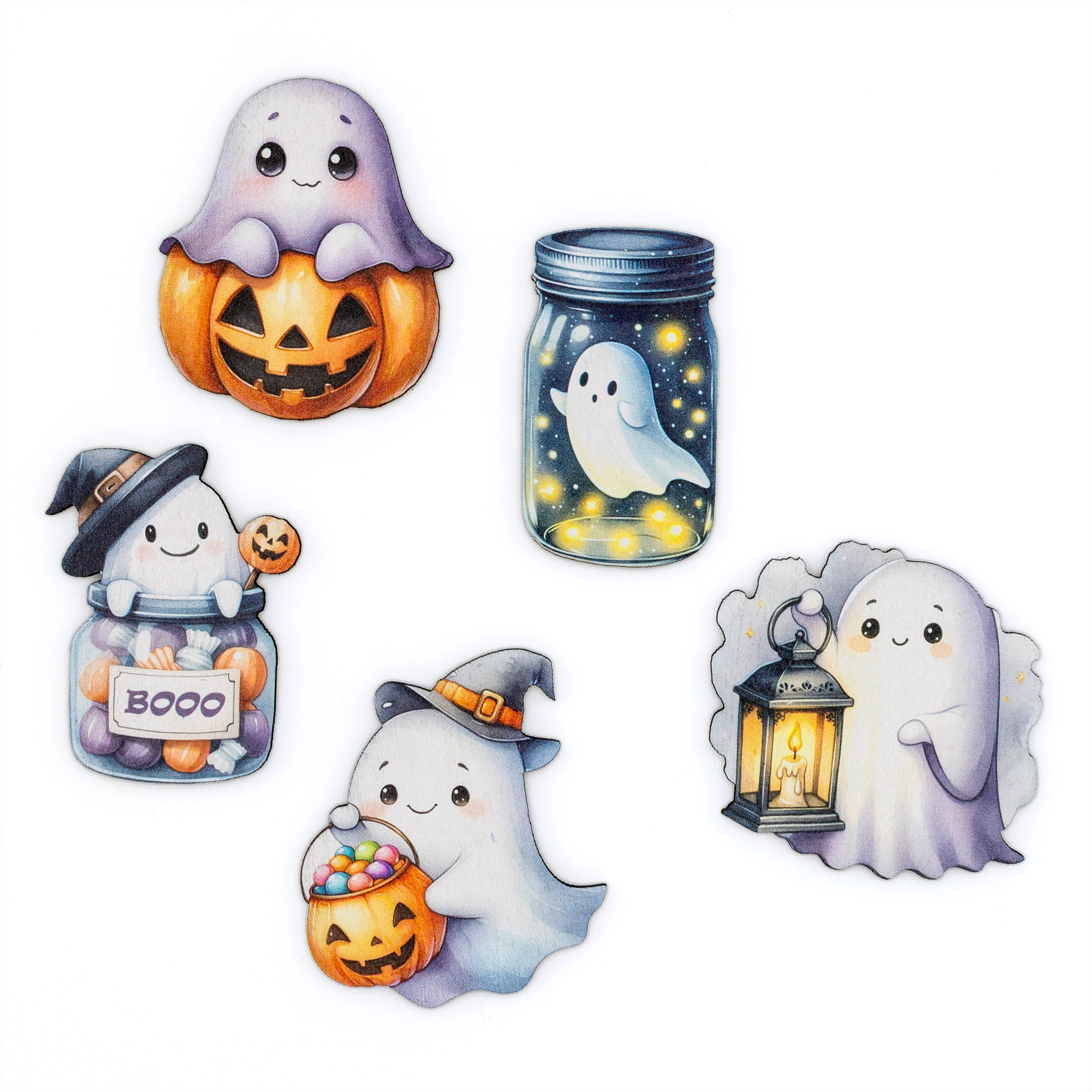 Ghost magnet set #4