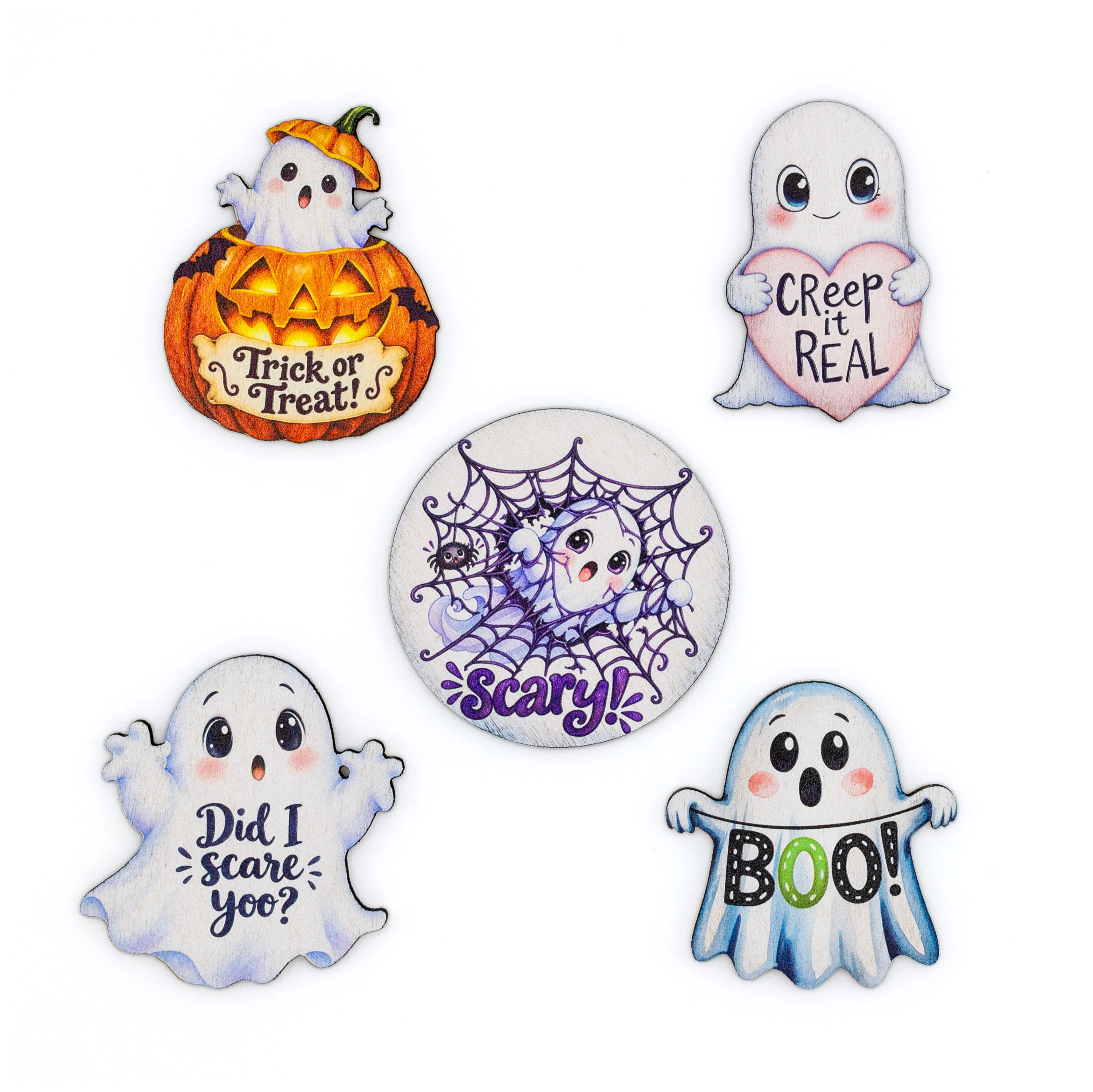 Ghost magnet set #5, image 2 of 2